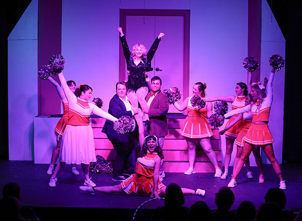 Image of a theater show in action