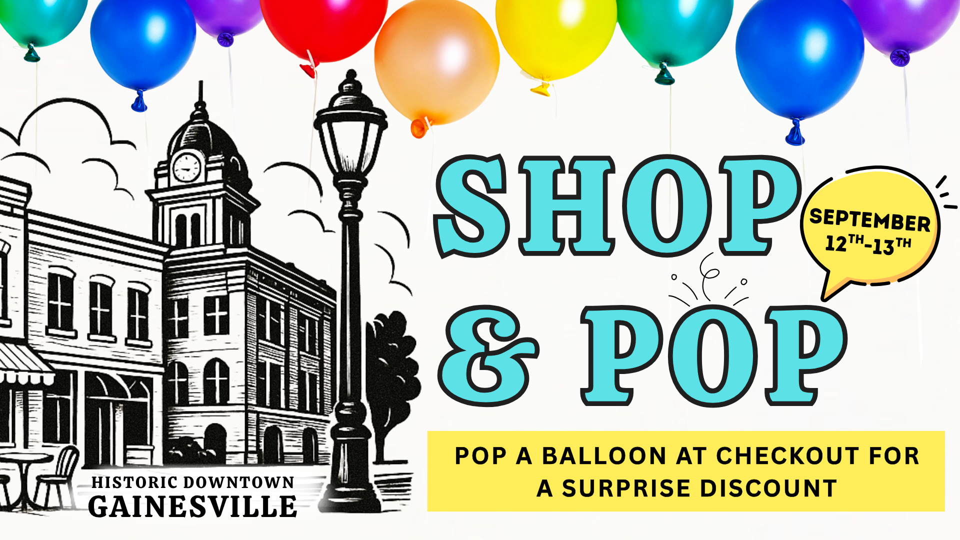 Featured image for the Shop & Pop event